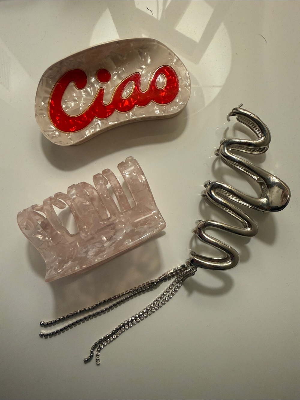 Hair Claw Clip Resortwear Set